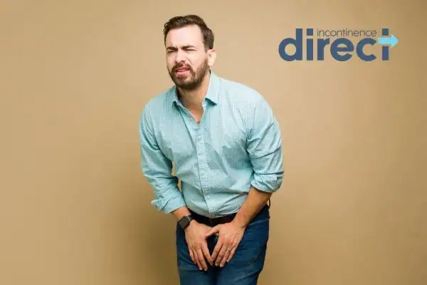 Image of a middle aged man suffering with urge incontinence Bradford  